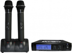 Madboy u-tube 20r - база с двумя беспроводными перезаряжаемыми микрофонами
